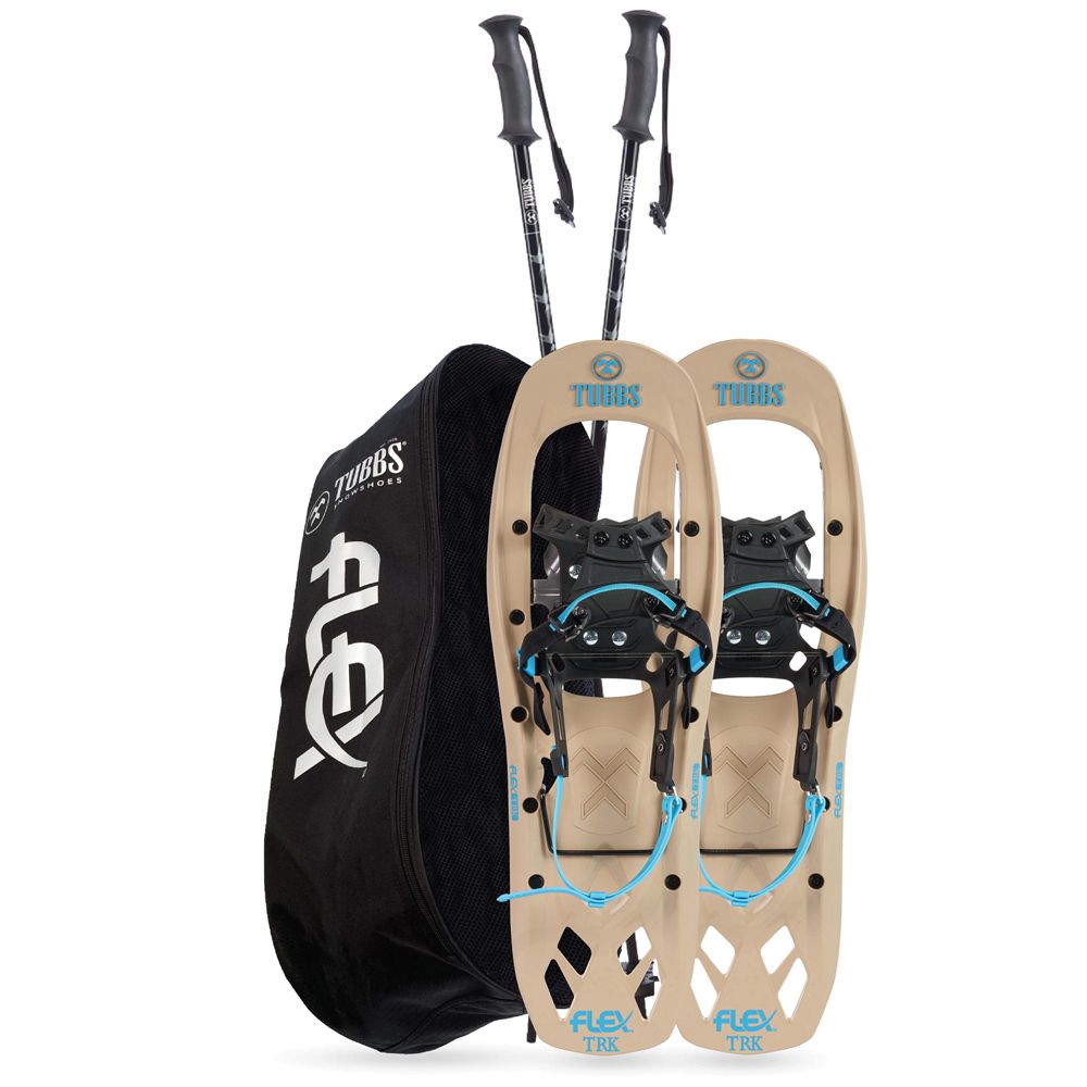 TUBBS Flex TRK 24 Snowshoe Kit TUBBS Flex TRK 24 Snowshoe Kit with poles and bag
