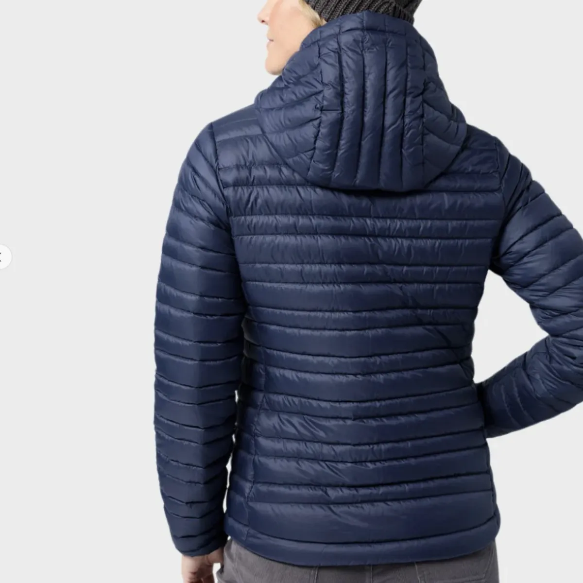 Stio Women's Pinion Hooded Jacket Stio Pinion Women's Hooded Jacket in dark blue